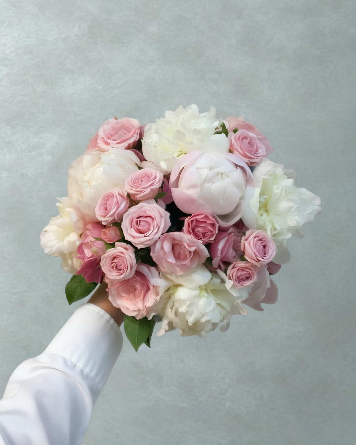 Powder Blush Peony Bouquet